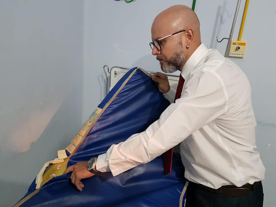 ALEKS PALITOT FISCALIZA SERVIÇOS REALIZADOS NA POLICLÍNICA ANA ADELAIDE - News Rondônia