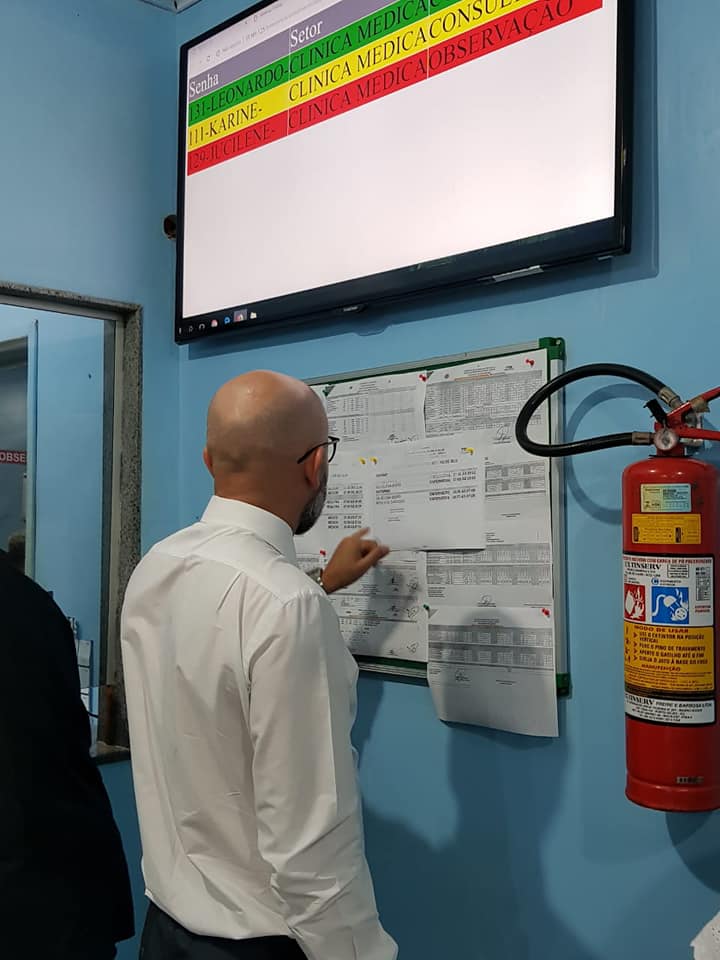 ALEKS PALITOT FISCALIZA SERVIÇOS REALIZADOS NA POLICLÍNICA ANA ADELAIDE - News Rondônia