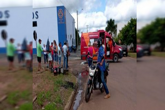 Choque entre motos deixa duas pessoas feridas em Cerejeiras - News Rondônia