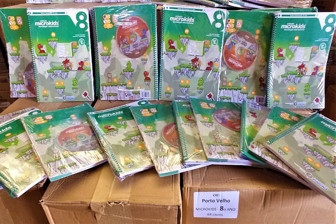 Mais de 200 escolas de Rondônia serão contempladas com os livros da coleção 'Microkids-Tecnologia Educacional' - News Rondônia