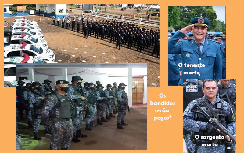 Cinco dias depois, megaoperação da PM sai em busca dos assassinos dos policiais, em Mutum Paraná - News Rondônia