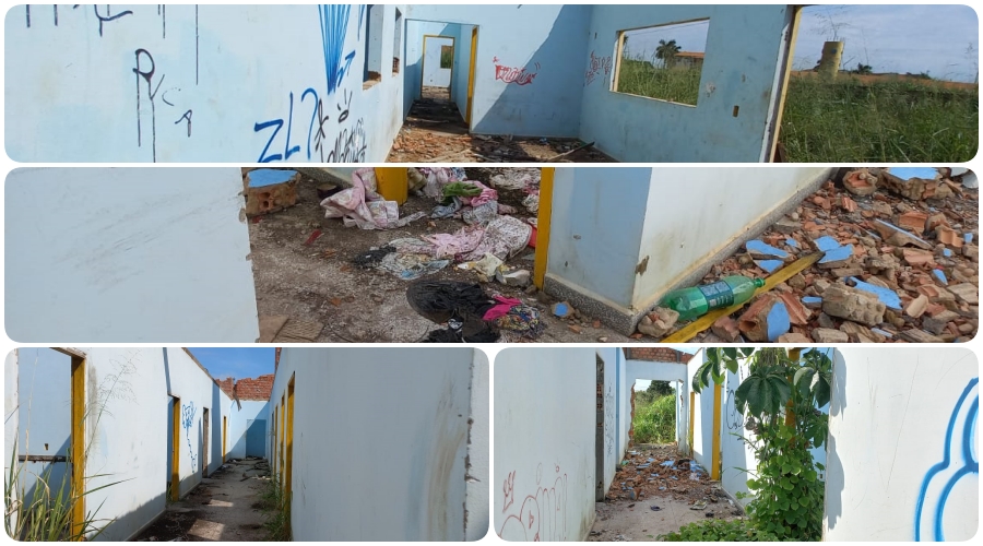10 ANOS DE ABANDONO  O que seria uma UBS no bairro Lagoinha virou alerta de perigo aos moradores da região do bairro Três Marias - News Rondônia