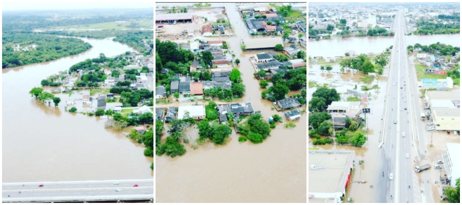 Com 11,84 metros, enchente do Rio Machado é apontada como a maior desde 2014 - News Rondônia