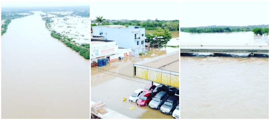 Com 11,84 metros, enchente do Rio Machado é apontada como a maior desde 2014 - News Rondônia