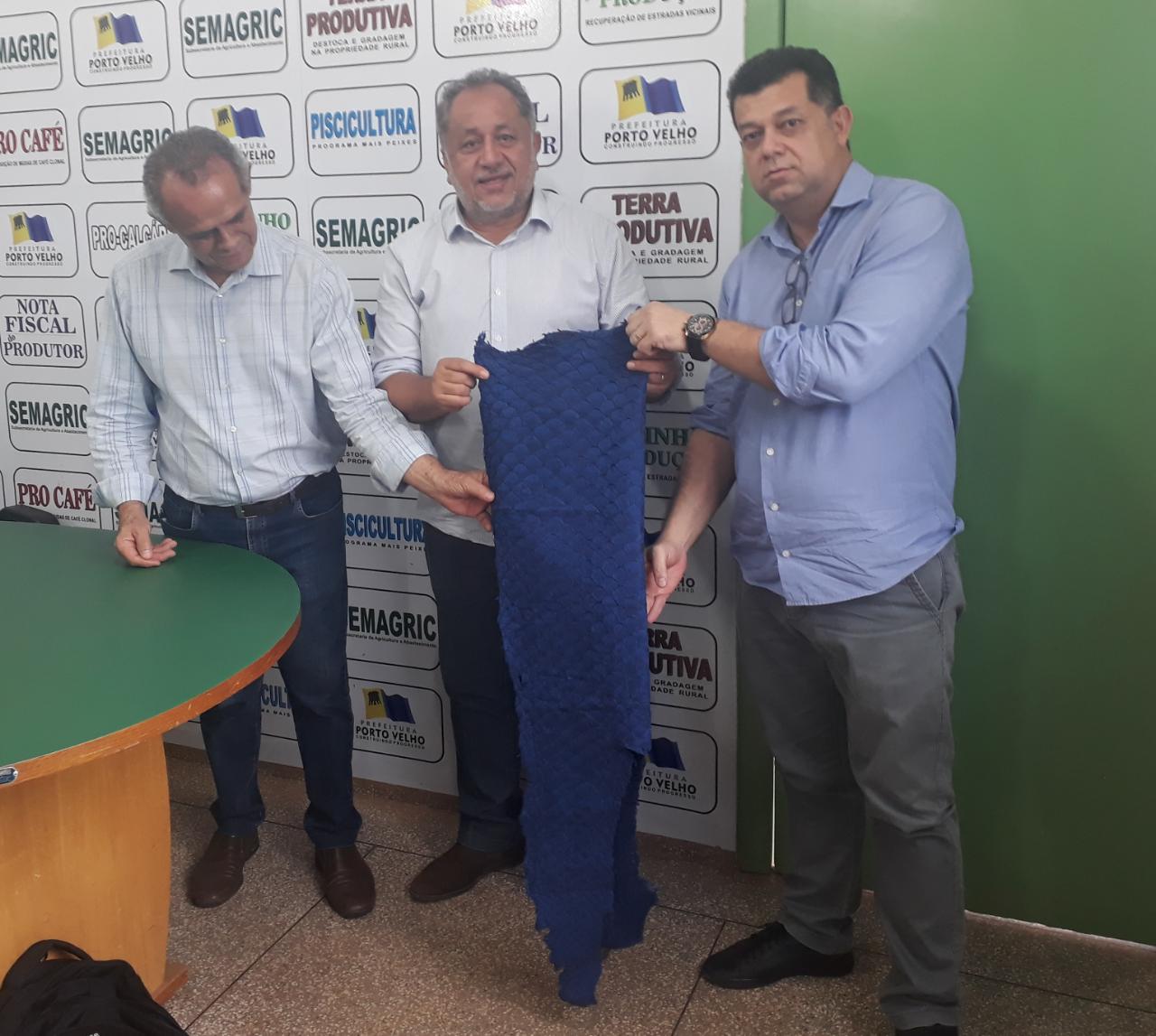 SEMAGRIC ELABORA PROJETO PARA INDUSTRIALIZAR COURO DE PIRARUCU - News Rondônia