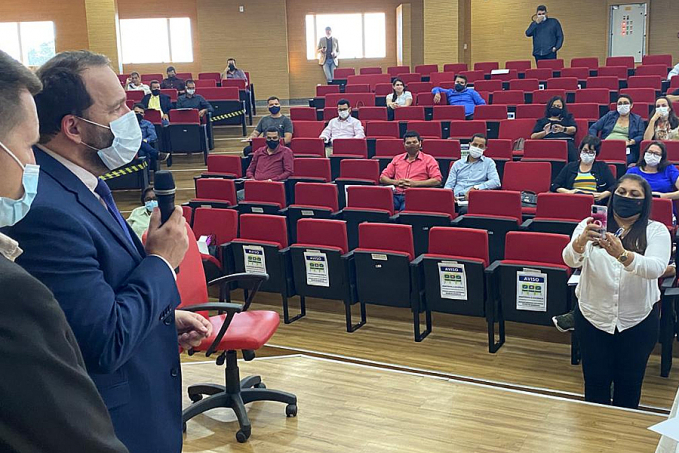Presidente da Assembleia Legislativa prestigia evento da Arom que tratou da reforma da previdência - News Rondônia