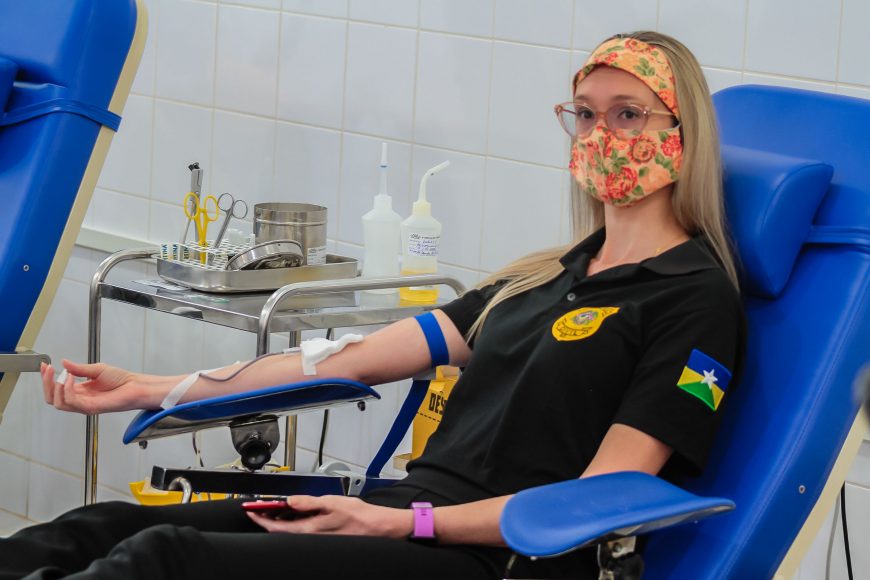 POLÍCIA CIVIL INCENTIVA DOAÇÃO COM CAMPANHA SOLIDÁRIA AO BANCO DE SANGUE EM RONDÔNIA - News Rondônia