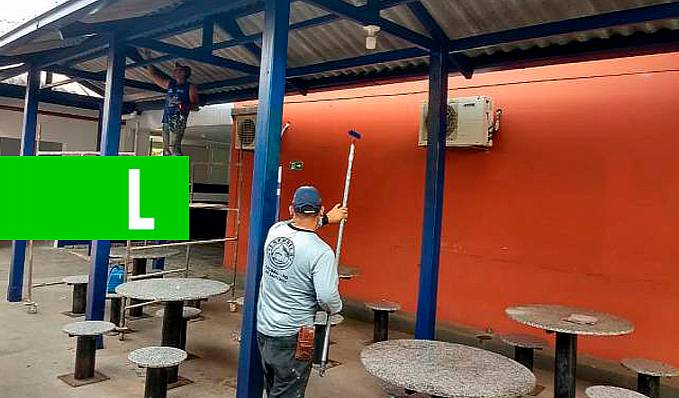 OBRAS: Escolas estaduais de Cacoal recebem reformas para melhor atender alunos quando retornarem às aulas presenciais - News Rondônia