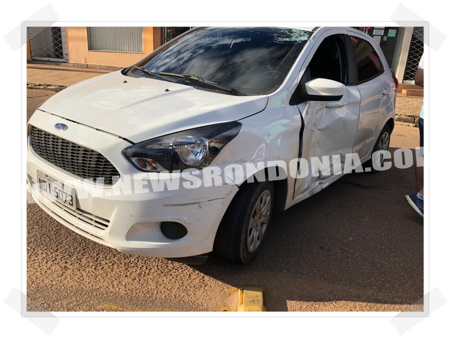 NA CALAMA: Motociclista fica ferida após colidir na lateral de carro na capital - News Rondônia