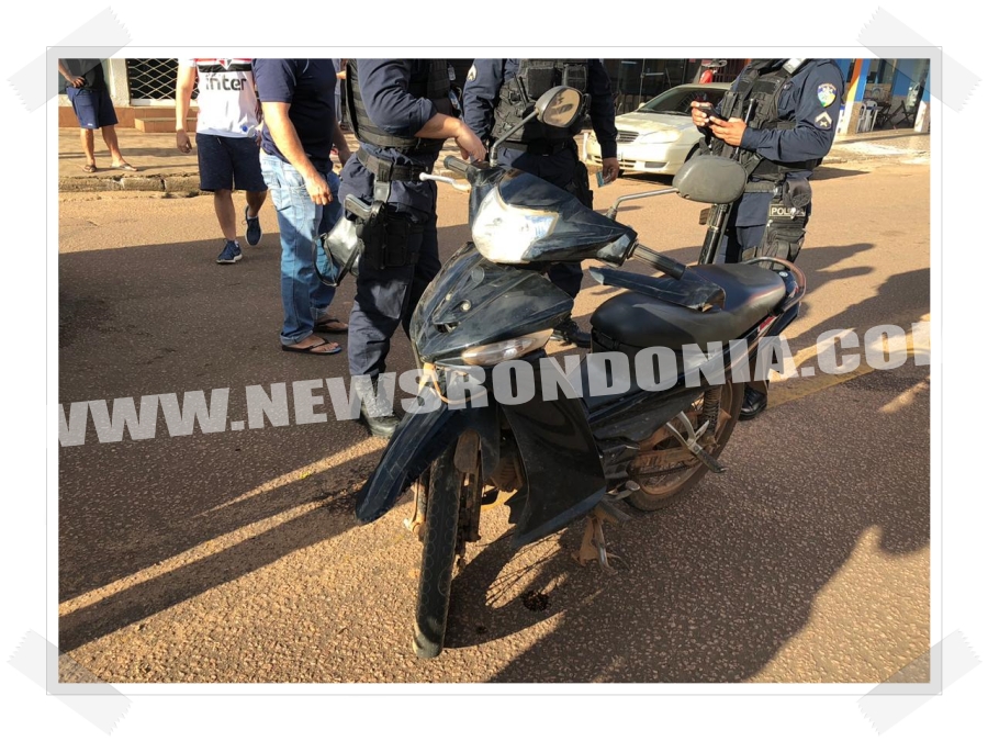 NA CALAMA: Motociclista fica ferida após colidir na lateral de carro na capital - News Rondônia