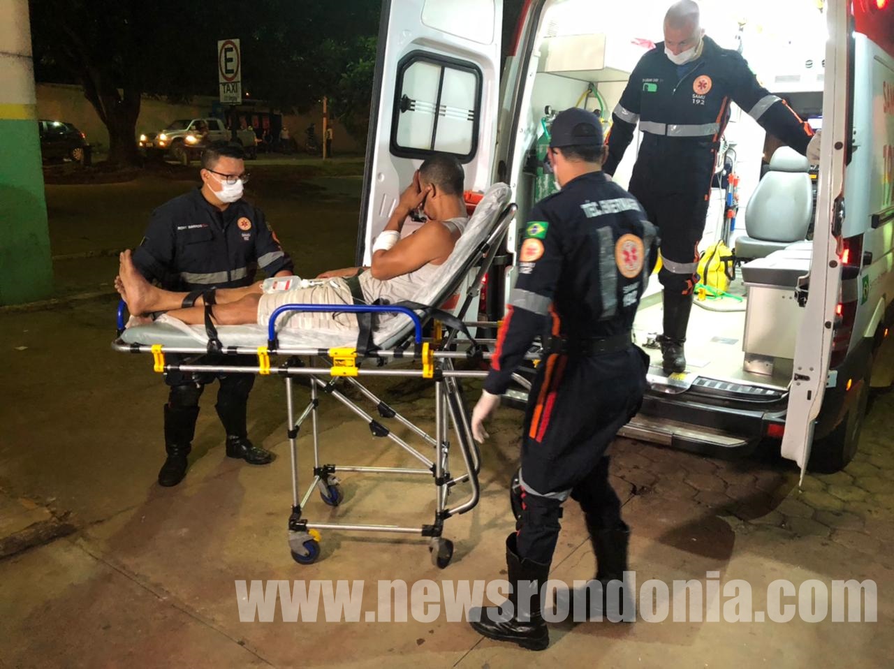 Homem é atacado a pauladas no residencial Orgulho do Madeira - News Rondônia