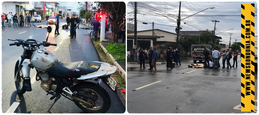 IDENTIFICADO: Motoboy 'Paraíba da Falcon' morre em acidente na Avenida Calama - News Rondônia