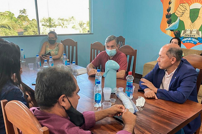 Coronel Chrisóstomo se reúne com prefeito e vereadores de Itapuã e assegura recursos de R$ 1 milhão - News Rondônia