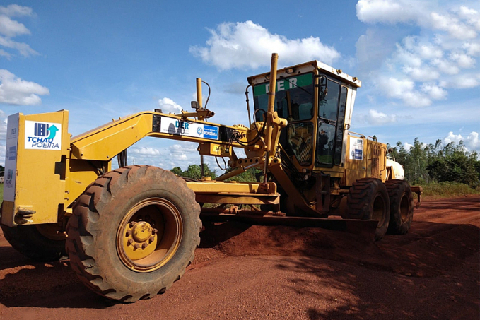 DER realiza manutenção em pontos críticos na RO 377 no Vale do Guaporé - News Rondônia