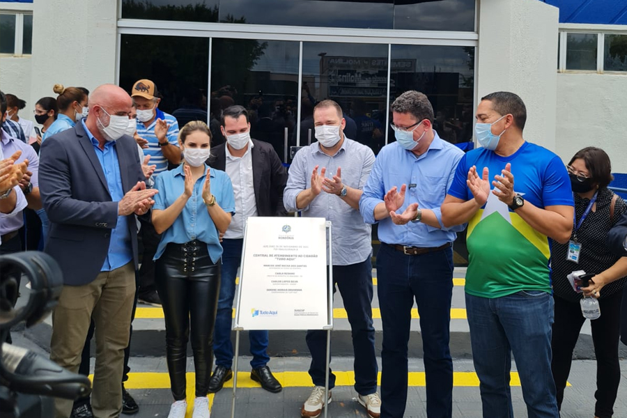 Presidente Alex Redano participa da inauguração do Tudo Aqui em Ariquemes - News Rondônia