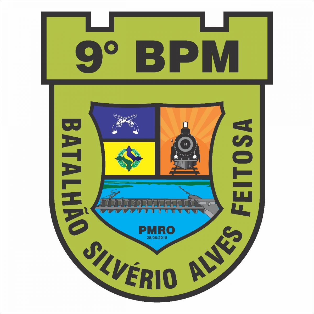 INSTALADO EM PORTO VELHO O 9º BATALHÃO DE POLÍCIA MILITAR, 'BATALHÃO SARGENTO PM SILVÉRIO' - News Rondônia