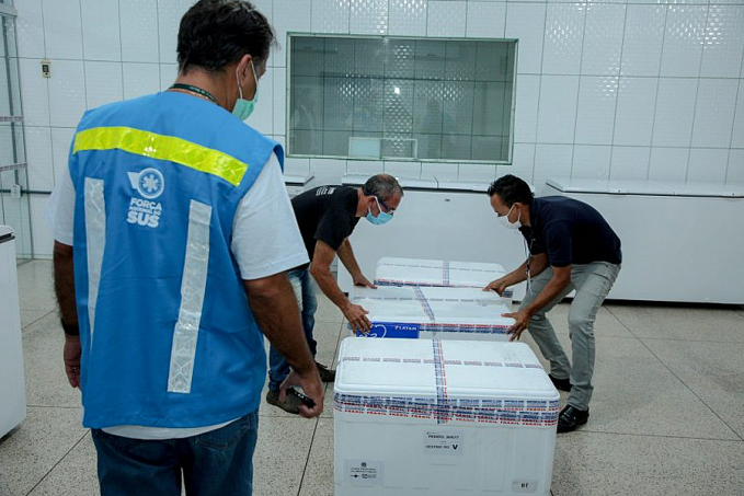 Rondônia recebe novo lote de vacinas do Ministério da Saúde com 58.200 doses - News Rondônia