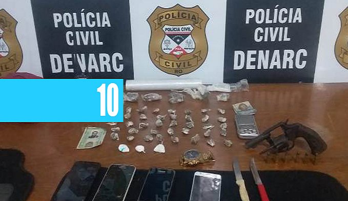 POLÍCIA CIVIL APREENDE DROGAS E ARMA DE FOGO NO BAIRRO MARCOS FREIRE EM PORTO VELHO - News Rondônia