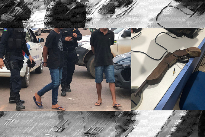 INTERNOS - Adolescentes suspeitos de roubos são apreendidos com arma caseira na zona leste - News Rondônia