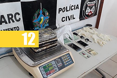 DUPLA É PRESA COM MAIS DE TRÊS QUILOS DE COCAÍNA EM TABLETE - News Rondônia