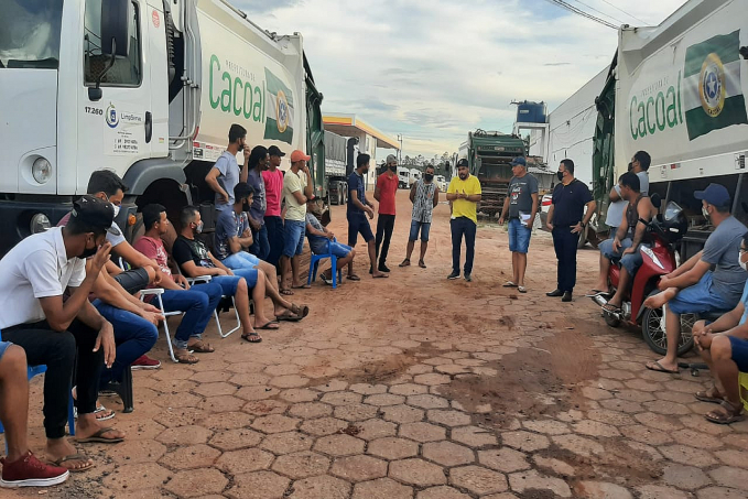 CACOAL: Zivan Almeida participa de nova reunião com empresa da coleta do lixo - News Rondônia