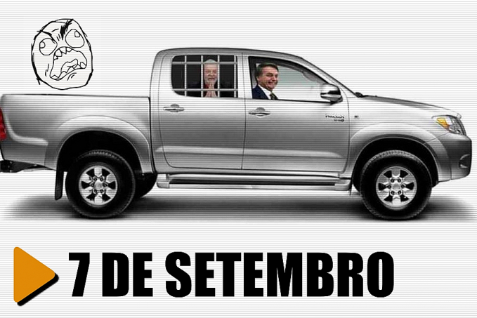 Gráfica aposta nos 'memes' para atrair a clientela que vai de carro nas manifestações - News Rondônia