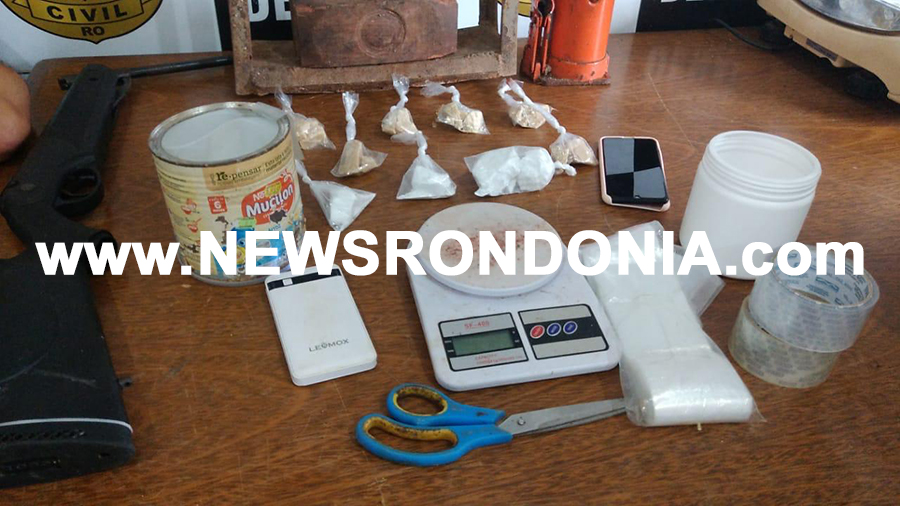 CAIU: Denarc prende traficante e aprende cocaína na zona leste de Porto Velho - News Rondônia