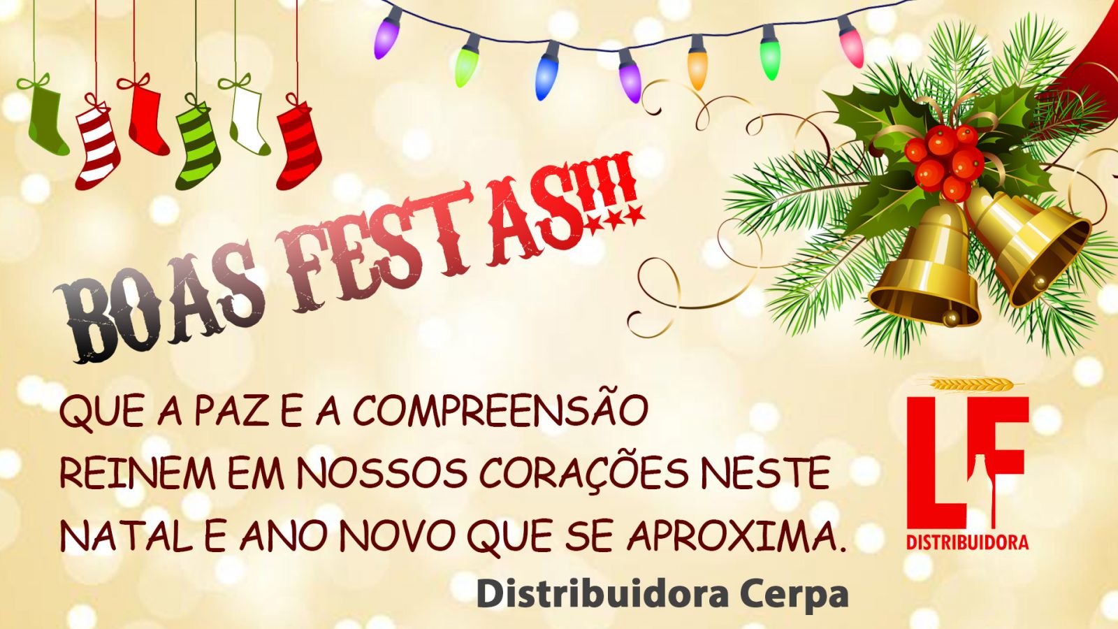 MENSAGEM DE NATAL: LF DISTRIBUIDORA CERPA - News Rondônia