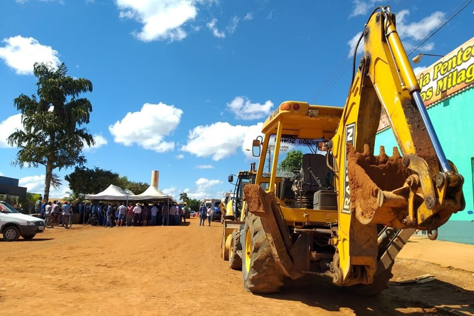 LUIZINHO GOEBEL PARTICIPA DO LANÇAMENTO DAS OBRAS DE PAVIMENTAÇÃO ASFÁLTICA EM VILHENA - News Rondônia