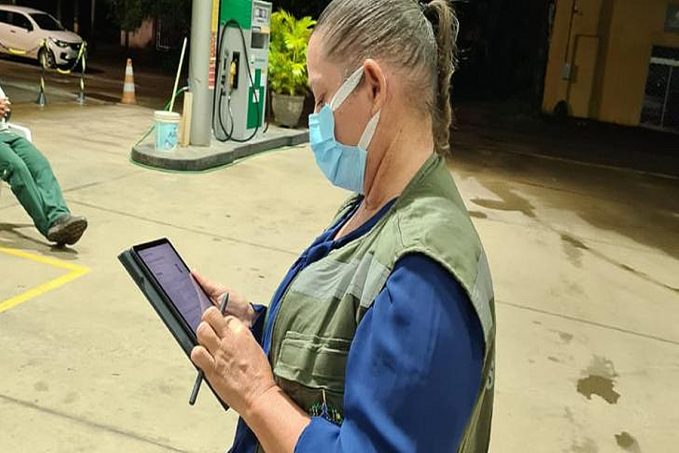 VISAON - Agevisa utiliza tabletes para aperfeiçoar e facilitar serviços de vigilância sanitária em saúde - News Rondônia
