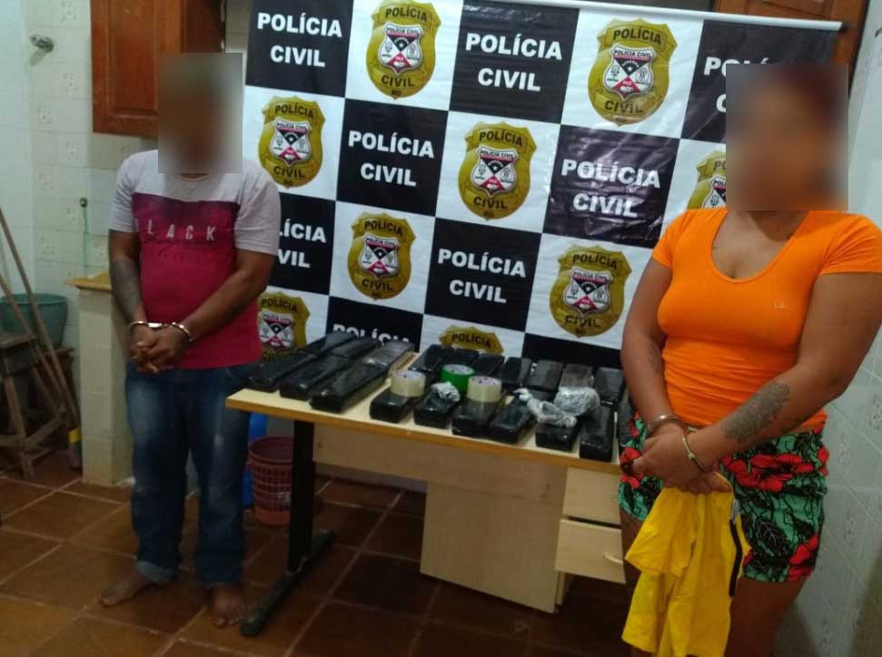 'OPERAÇÃO HORUS': POLÍCIA CIVIL DO 2° DP PRENDE CASAL COM 25 KG DE MACONHA NA CAPITAL - News Rondônia