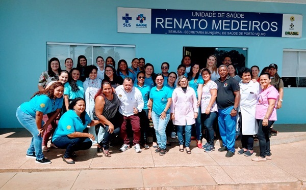 UNIDADE DE SAÚDE RENATO MEDEIROS REALIZA PALESTRAS PARA AS MULHERES E ADOLESCENTES DA REDE PÚBLICA DE ENSINO COM APOIO DO VEREADOR EDWILSON NEGREIROS - News Rondônia