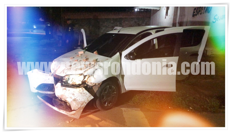 Motorista tenta matar policiais atropelado, causa acidente e foge possivelmente baleado - News Rondônia