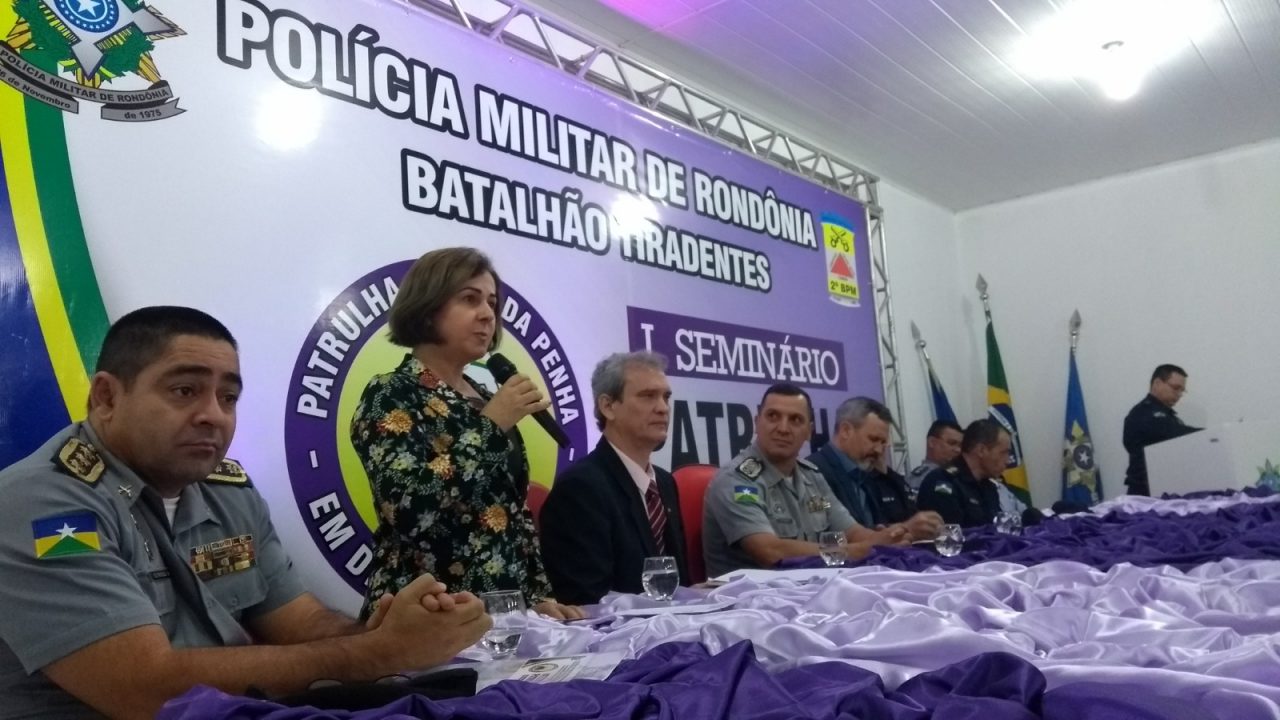 SEMINÁRIO DA PATRULHA MARIA DA PENHA É REALIZADO EM JI-PARANÁ; META É EXPANDIR SERVIÇO POLICIAL A TODAS CIDADES RONDONIENSES - News Rondônia