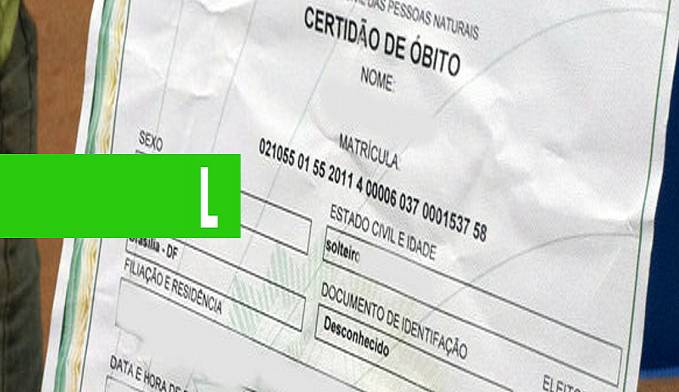 CASO INUSITADO: AGRICULTOR DESCOBRE QUE ESTÁ MORTO AO RETIRAR SEGUNDA VIA DE CERTIDÃO DE NASCIMENTO EM RO - News Rondônia