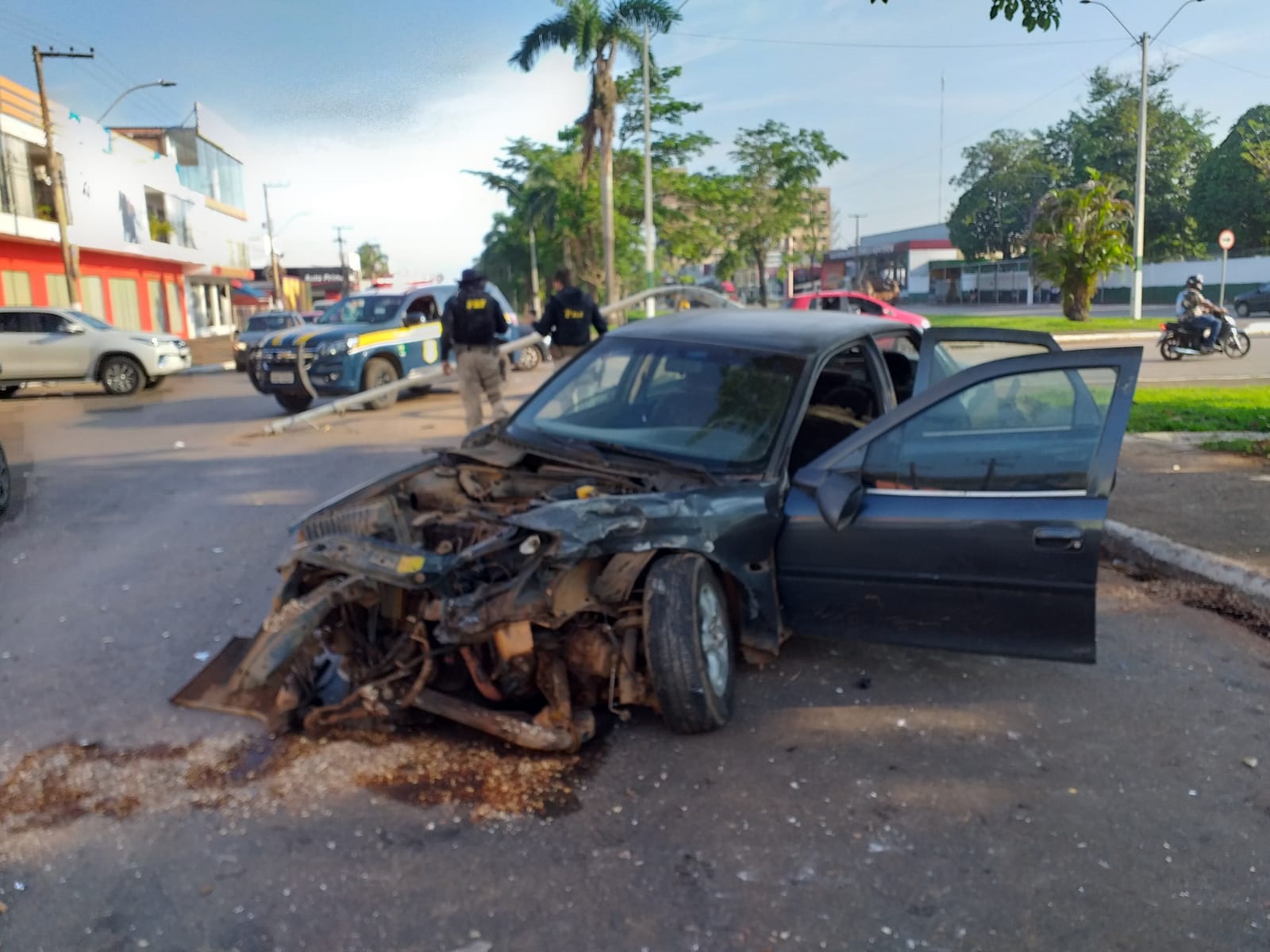 Acidente com viatura da Força Nacional deixa dois feridos em Porto Velho - News Rondônia
