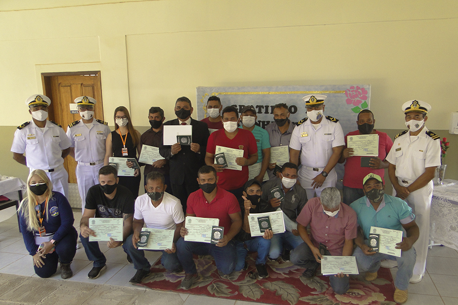 Pescadores de Nova Mamoré são capacitados em curso de formação de aquaviário para pilotar embarcações de até dez metros - News Rondônia