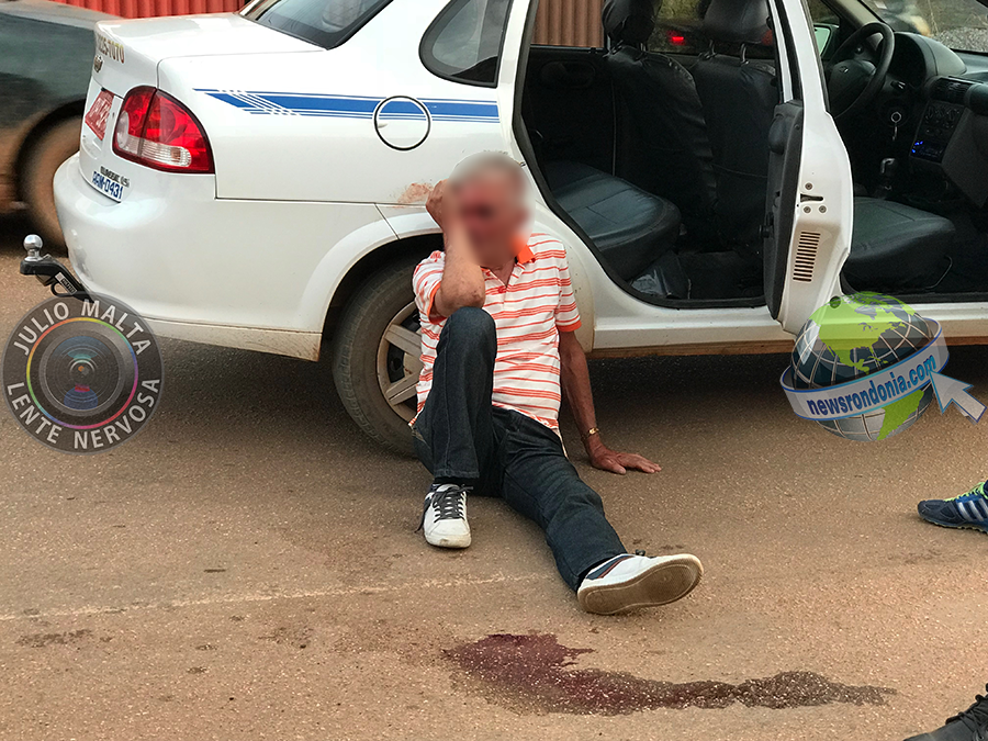 ATUALIZADA  PASSAGEIRO DELIRA E ENFORCA TAXISTA COM VEÍCULO EM MOVIMENTO  FOTOS E VÍDEO - News Rondônia