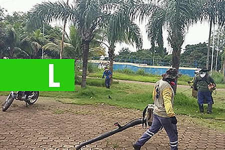 PREFEITURA REALIZA MUTIRÃO NO SKATE PARK E FEIRA DO PRODUTOR - News Rondônia