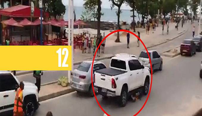 DISCUSSÃO: MOTORISTA DE CAMINHONETE ARRASTA MOTO APÓS DISCUTIR NO TRÂNSITO (VÍDEO) - News Rondônia