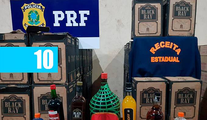 Em Vilhena/RO, PRF e Sefin identificam mais de 30 mil litros de bebida alcoólica transportados sem nota - News Rondônia