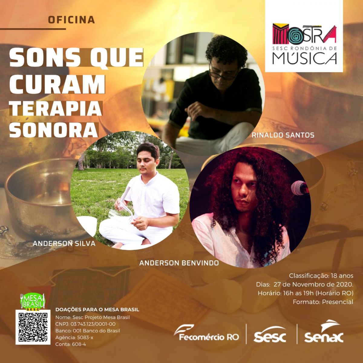 SESC: Quatro atrações musicais nesta sexta na Mostra de Música; evento continua no sábado - News Rondônia