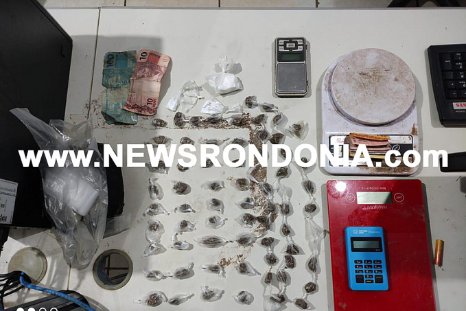 Policiais do Choque fecham boca de fumo e prendem dois suspeitos - News Rondônia