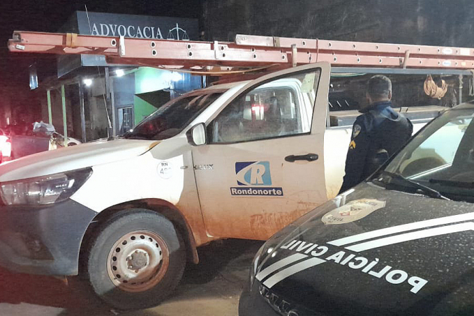 EMBRIAGADO: Funcionário de terceirizada da Energisa é preso com veículo da empresa - News Rondônia