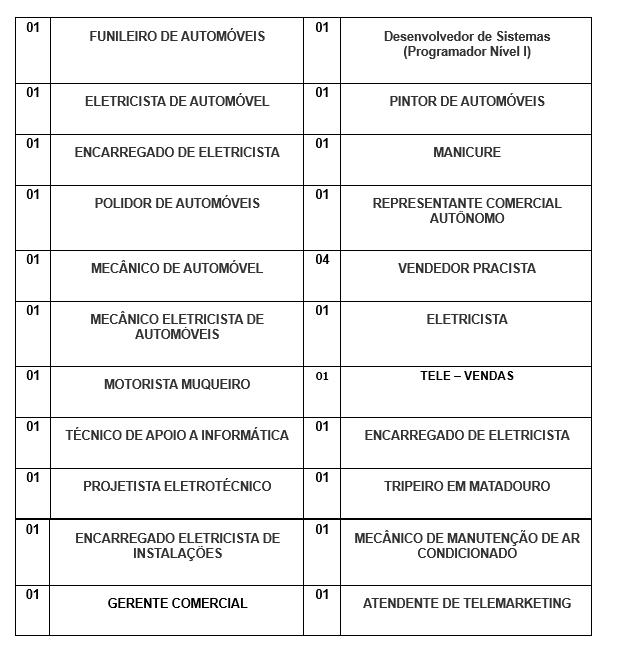 SINE MUNICIPAL DIVULGA VAGAS DE EMPREGO PARA ESTA TERÇA-FEIRA (20) - News Rondônia
