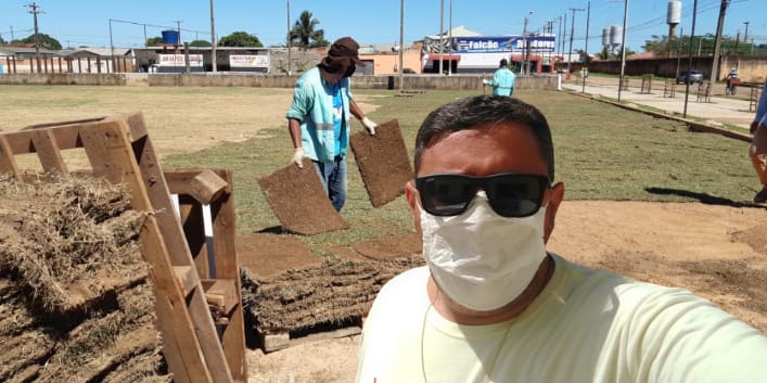 JÚNIOR CAVALCANTE DESTACA AVANÇOS NA REVITALIZAÇÃO DA PRAÇA DO PARQUE CEARÁ - News Rondônia