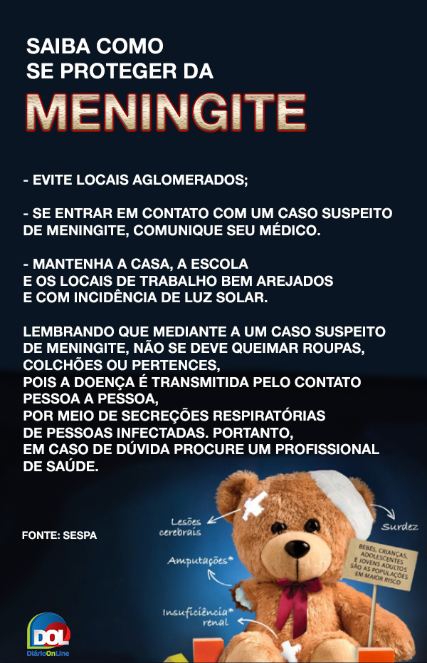 CRIANÇAS SÃO PRINCIPAIS VÍTIMAS DA MENINGITE MENINGOCÓCICA; VEJA COMO PROTEGER SEU FILHO! - News Rondônia