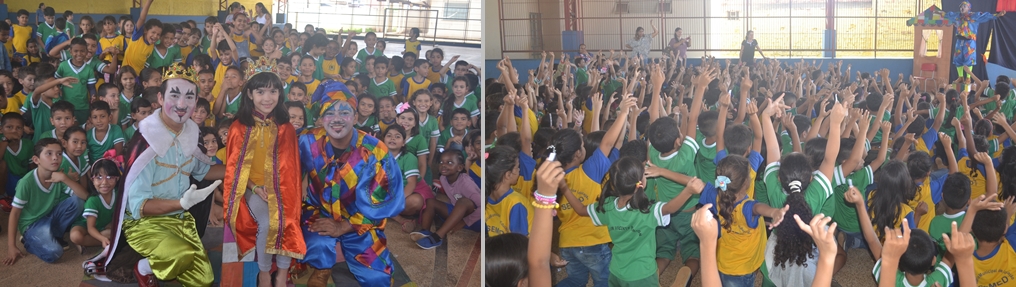 A MAIOR ESCOLA DA REDE MUNICIPAL DE ENSINO ACOLHE PROJETO DE TEATRO - News Rondônia