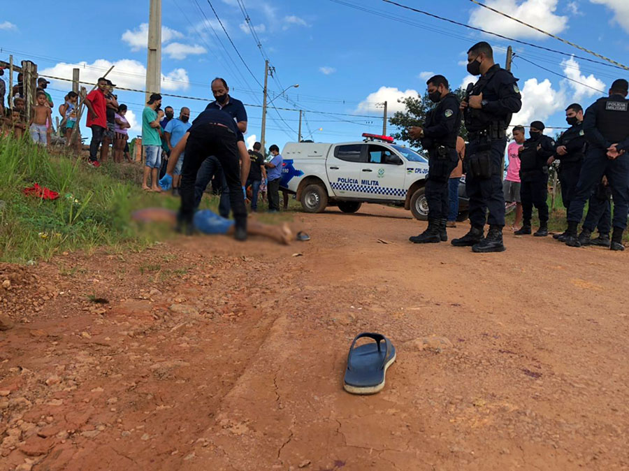 CRIVADO DE BALA - Jovem é executado na periferia da capital; VEJA VÍDEO - News Rondônia