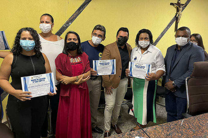 Conselheiros Tutelares recebem homenagem do vereador Edimilson Dourado - News Rondônia